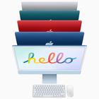 Моноблок Apple iMac 24" (MGTF3RU/A), Retina, 4.5K, M1, 8 Гб, SSD 256 Гб, серебристый - Фото 7