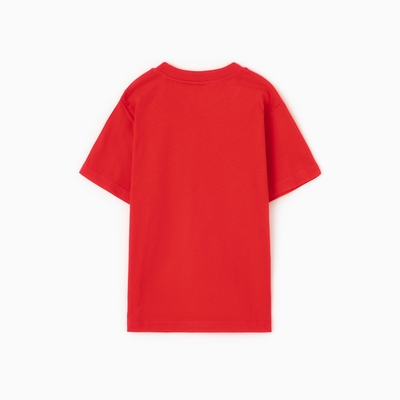 Футболка детская, красная, рост 110 см