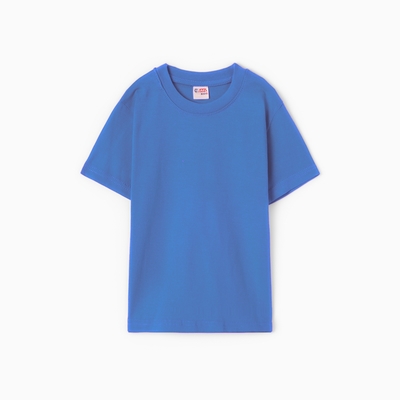 Футболка детская, синяя, рост 158 см