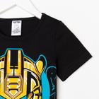 Футболка детская "Bamblebee", Transformers, рост 86-92, чёрный 6708135