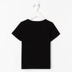 Футболка детская "Bamblebee", Transformers, рост 86-92, чёрный 6708135