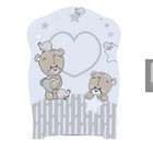 Кровать детская Love Me, колесо-качалка, белый, 1200×600 - Фото 2