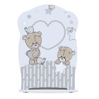 Кровать детская Love Me, колесо-качалка, белый, 1200×600 - Фото 3