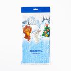 Скатерть новогодняя одноразовая «Зимовье», 120×180 см - Фото 4