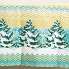 Скатерть новогодняя одноразовая «Зимняя сказка», 120×180 см - Фото 3