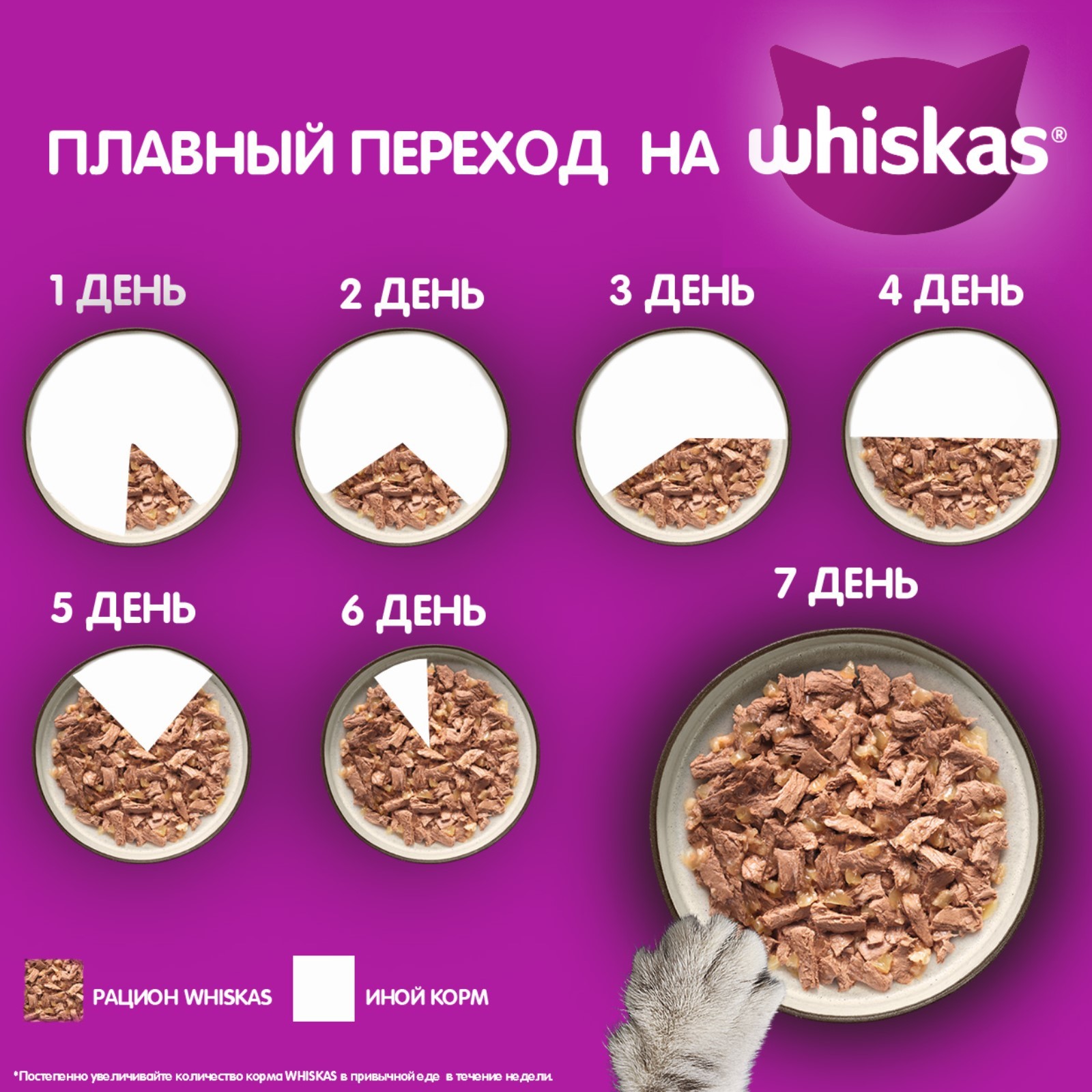 Влажный корм Whiskas Meaty для кошек, говядина, 75 г (7098366) - Купить по  цене от 27.30 руб. | Интернет магазин SIMA-LAND.RU