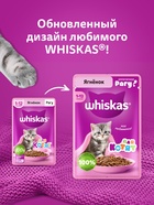 Влажный корм Whiskas для котят, рагу ягненок, 75 г - Фото 9