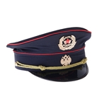 Фуражка полицейского "Защищаю родину", цвет синий - Фото 1