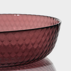 Тарелка глубокая Luminarc Идиллия, 1 л, d=18 см, стекло, лилак - Фото 3