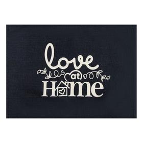 

Салфетка на стол Доляна Love at home, 30х45 см, полиэстер 100%