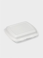 Ланч - бокс одноразовый, 24.7×20.6×7 см, 2 секции, полистирол, белый - Фото 3