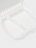 Ланч - бокс одноразовый, 24.7×20.6×7 см, 2 секции, полистирол, белый - Фото 5