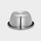 Миска Hanna Knövell «Проф», 1.8 л, 20×9 см, матовая, толщина стали 0.6 мм, нержавеющая сталь - Фото 3