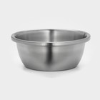 Миска Hanna Knövel «Проф», 3 л, 24×9.5 см, матовая, толщина стали 0.6 мм, нержавеющая сталь - Фото 1