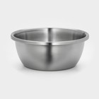 Миска Hanna Knövel «Проф», 4 л, 26×10.5 см, матовая, толщина стали 0.6 мм, нержавеющая сталь - Фото 1