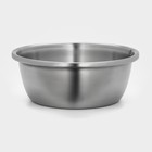 Миска «Проф», 5 л, 28×11.5 см, матовая, толщина стали 0.6 мм, нержавеющая сталь - Фото 1