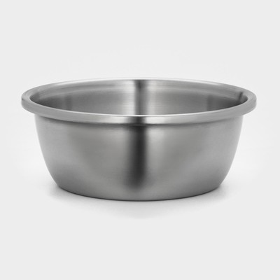 Миска «Проф», 5 л, 28×11.5 см, матовая, толщина стали 0.6 мм, нержавеющая сталь