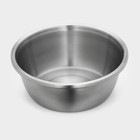 Миска «Проф», 5 л, 28×11.5 см, матовая, толщина стали 0.6 мм, нержавеющая сталь - Фото 2