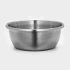 Миска из нержавеющей стали «Проф», 5,65 л, 30×12 см, матовая, толщина стали 0,6 мм - Фото 1