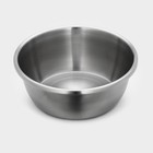 Миска из нержавеющей стали «Проф», 5,65 л, 30×12 см, матовая, толщина стали 0,6 мм - Фото 2