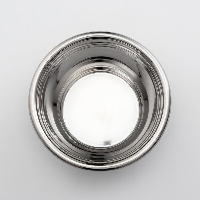 Миска из нержавеющей стали «Проф», 20×9,5 см, зеркальная, толщина стали 0,6 мм - фото 1889612520