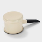 Ковш эмалированный, 1 л, цвет слоновая кость - Фото 7