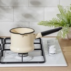 Ковш эмалированный, 1 л, цвет слоновая кость - Фото 8