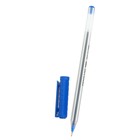 Ручка шариковая масляная Pensan Triball, узел-игла 0.5 мм, шестигранная, чернила синие - Фото 3