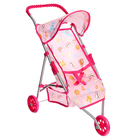 Коляска для кукол летняя, трехколёсная, металлический каркас, МИКС - Фото 6