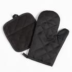 Кухонный набор Доляна «Образ», прихватка 17*17 см, рукавица 26*16 см,100% п/э  (артикул 5985592)  большой выбор товаров оптом и в розницу по низким ценам с доставкой