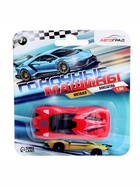 Машинка металлическая, масштаб 1:64, цвет МИКС, на блистере  (артикул 5525557)  большой выбор товаров оптом и в розницу по низким ценам с доставкой