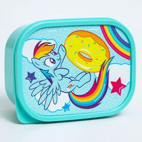 Ланч-бокс прямоугольный 0,5 л "Радуга Дэш", My little pony 6918340