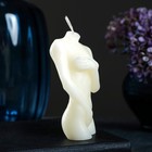 Фигурная свеча "Женское тело №2" молочная, 10см - Фото 2