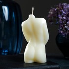 Фигурная свеча "Женское тело №2" молочная, 10см - Фото 3