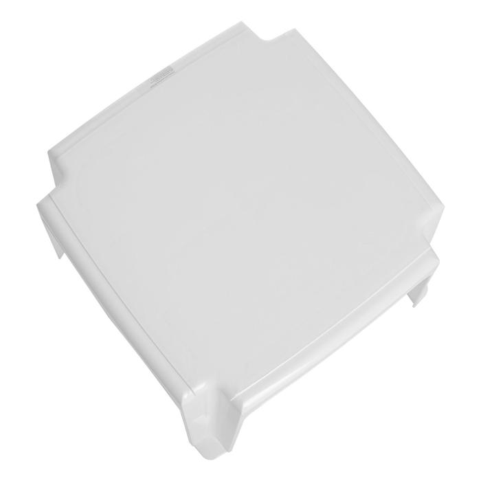 Столик для шезлонга "Элластик", белый,  45 х 45 х 38 см - фото 1908720190
