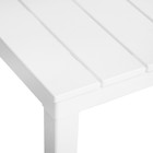 Столик для шезлонга "Прованс", белый, 40 х 30 х 37 см - Фото 3