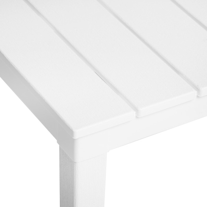 Столик для шезлонга "Прованс", белый, 40 х 30 х 37 см - фото 1908720194