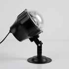 УЦЕНКА Световой прибор «Шар со снежинками», 20×15 см, 12 В, свечение белое - Фото 5