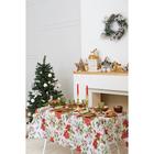 Скатерть Доляна «Украшение к празднику» 145*300 +/- 2 см, 100% п/э - фото 30994189