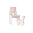 Набор детский Котёнок, 600х370х1120, Белый рамух/Розовый - фото 24507244
