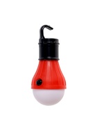 Фонарь кемпинговый, 60 Лм, 3 режима, 3 ААА, 11 х 5 см, красный - Фото 2