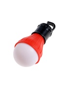 Фонарь кемпинговый, 60 Лм, 3 режима, 3 ААА, 11 х 5 см, красный - Фото 5