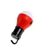 Фонарь кемпинговый, 60 Лм, 3 режима, 3 ААА, 11 х 5 см, красный - Фото 6