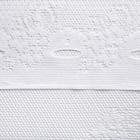 Тюль на кухню без шторной ленты, 180х165 см, цвет белый, 100% полиэстер - Фото 3