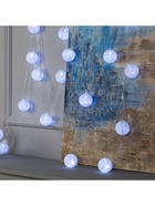 Гирлянда - нить, 5 м с насадками «Клубки белоснежные», IP20, прозрачная нить, 20 LED, свечение белое, 220 В - фото 118564187 Гирлянда - нить, 5 м с насадками «Клубки белоснежные», IP20, прозрачная нить, 20 LED, свечение белое, 220 В - фото 118564187