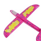 Самолёт «Супербыстрый», диодный, цвета МИКС - Фото 6