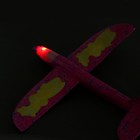 Самолёт «Супербыстрый», диодный, цвета МИКС - Фото 8