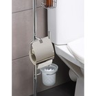 Стойка с тремя аксессуарами для туалета, 80 см, цвет хром - Фото 2