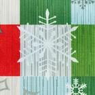 Скатерть новогодняя Доляна "Новогодняя мозаика" 145*180 +/- 2 см, 100% п/э - фото 30303721