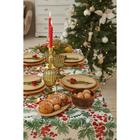 Скатерть новогодняя Доляна «Christmas berries» 145×300 ±2 см - Фото 7